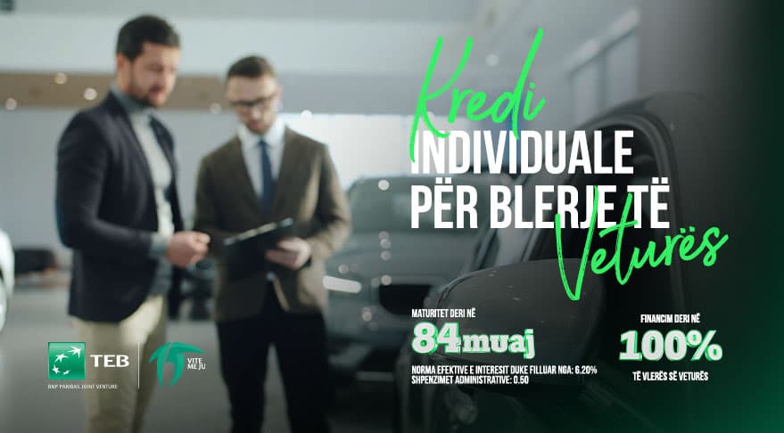 Individualni kredit za kupovinu vozila!