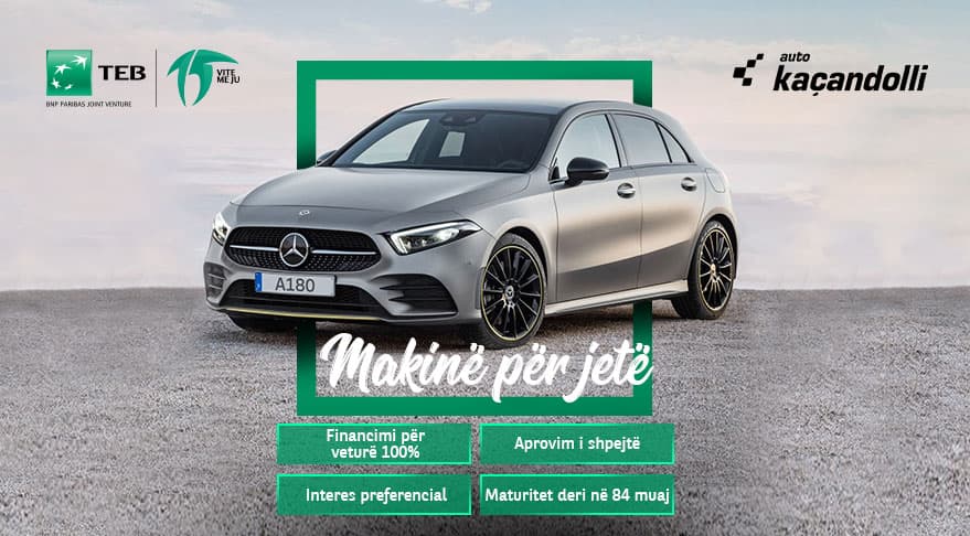 Kredit za kupovinu vozila u firmi Auto Kaçandolli