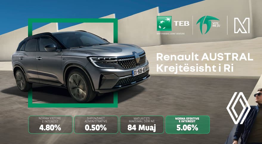 Kredit za kupovinu vozila u firmi Auto MITA SHPK